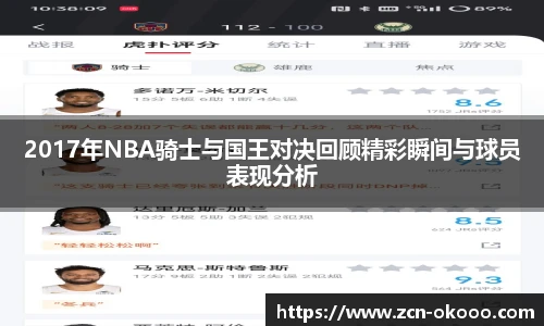 2017年NBA骑士与国王对决回顾精彩瞬间与球员表现分析